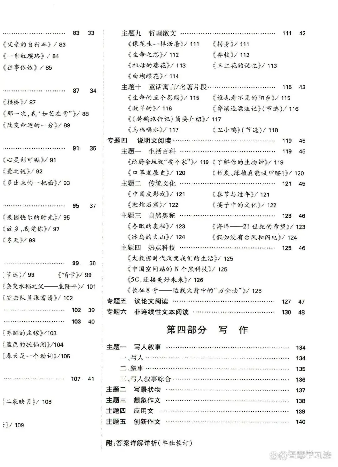 重点中学小升初语文《真题卷》含答案!基础、重点、难点一应俱全-第3张图片-四季读书网 重点中学小升初语文《真题卷》含答案!基础、重点、难点一应俱全-第3张图片-四季读书网