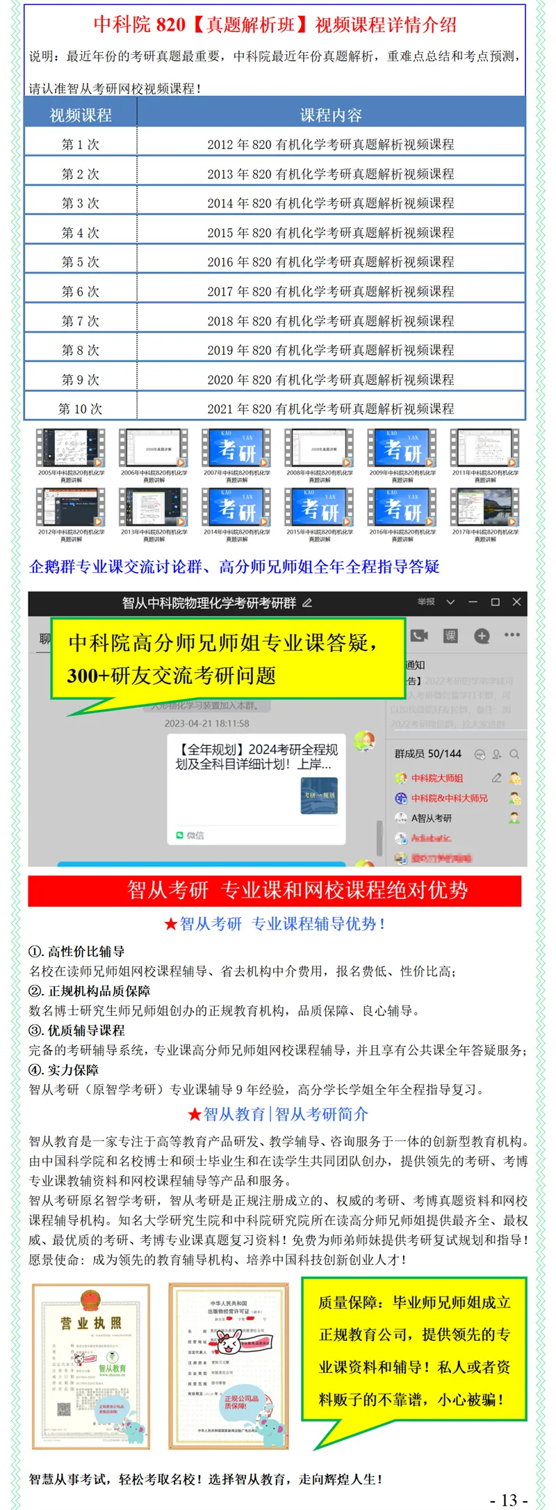 2027中科院820有机化学考研真题笔记模拟题习题全套资料-第15张图片-四季读书网
