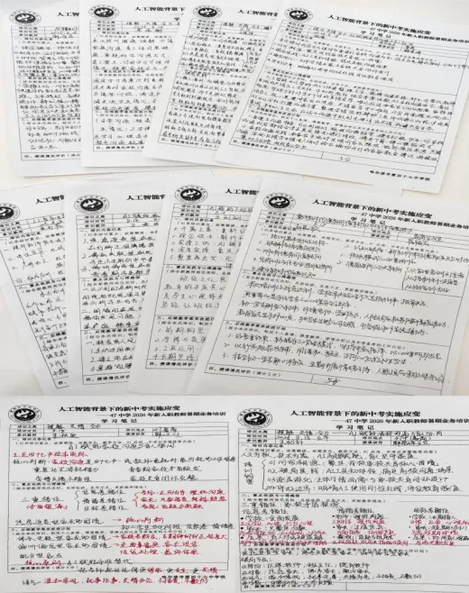 【47·培训】人工智能背景下的新中考适时应变——47中学2026年新入职教师暑期业务培训纪实(四)-第15张图片-四季读书网