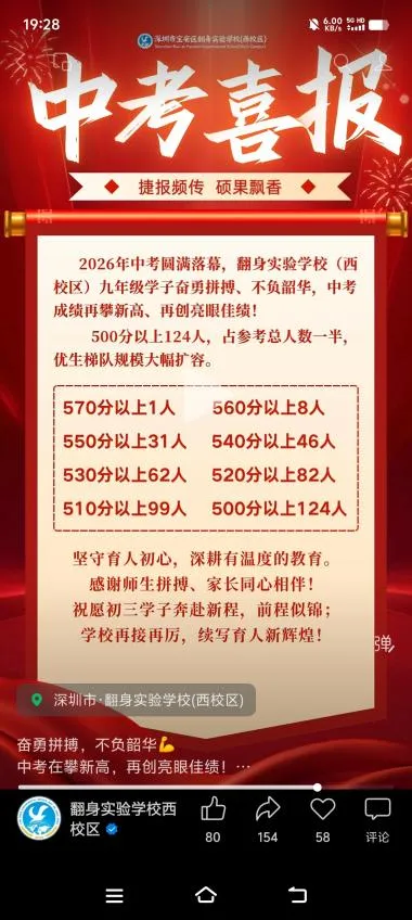 最高分613分!2026年深圳各校中考成绩最全汇总!-第19张图片-四季读书网