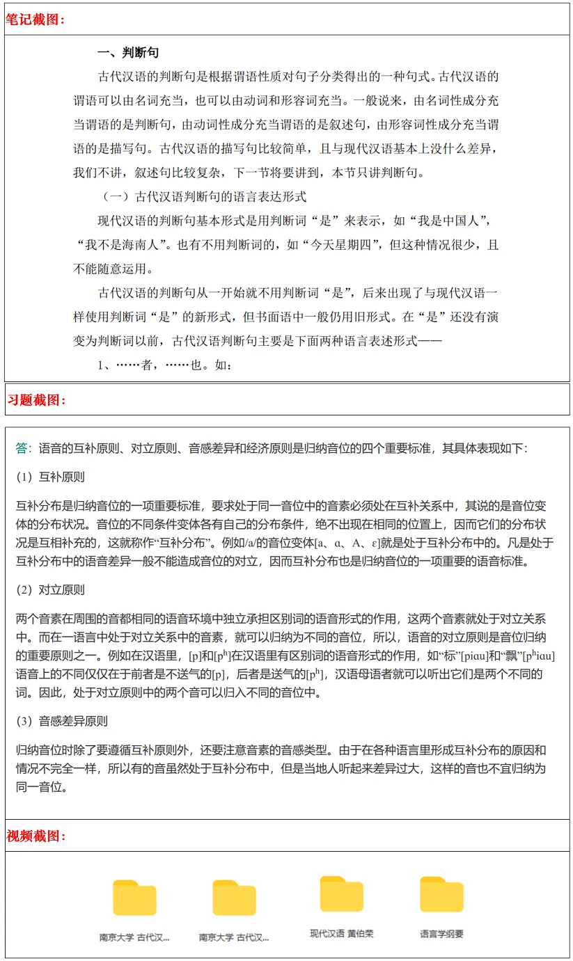 南京大学2027考研真题资料 | 南京大学文学考研615文学838语言及论文写作真题答案笔记题库|持续更新中……-第14张图片-四季读书网