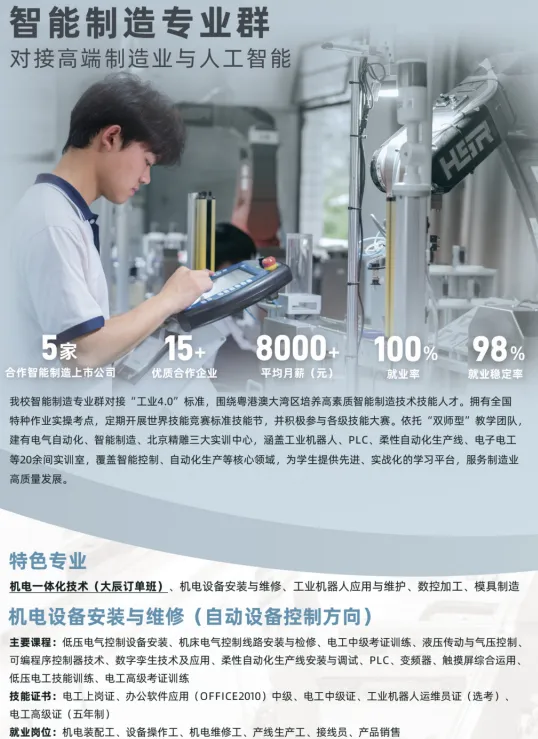 中考失利未被录取别灰心!广州这所优质中职院校免分数自主招生正在开放(广东省高新技术高级技工学校)-第20张图片-四季读书网 中考失利未被录取别灰心!广州这所优质中职院校免分数自主招生正在开放(广东省高新技术高级技工学校)-第20张图片-四季读书网