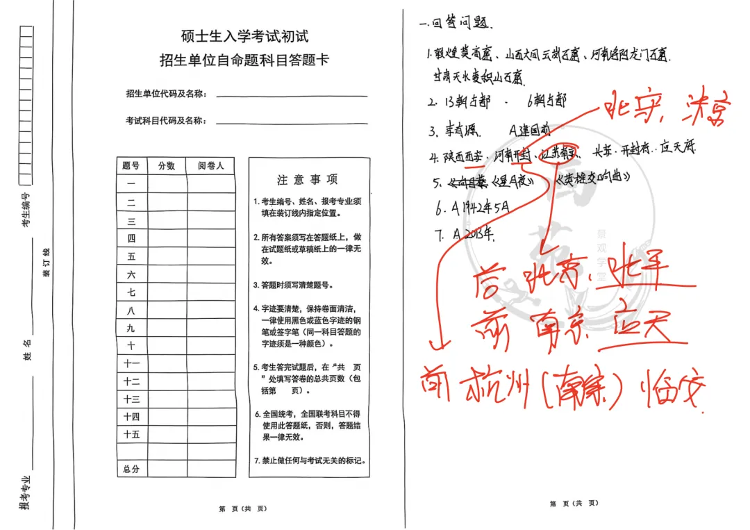 西安建筑科技大学艺术设计考研|理论真题、考点、难度全梳理-第19张图片-四季读书网
