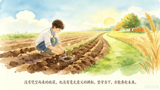 中考作文真题全攻略 | “耕耘当下,方得未来” 2026年安徽省中考作文)-第3张图片-四季读书网 中考作文真题全攻略 | “耕耘当下,方得未来” 2026年安徽省中考作文)-第3张图片-四季读书网