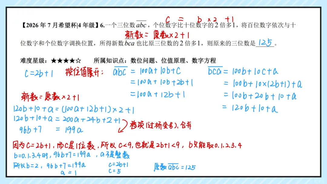 26.7四年级希望杯真题手写版解析来啦!成绩查询通道开放!-第8张图片-四季读书网 26.7四年级希望杯真题手写版解析来啦!成绩查询通道开放!-第8张图片-四季读书网
