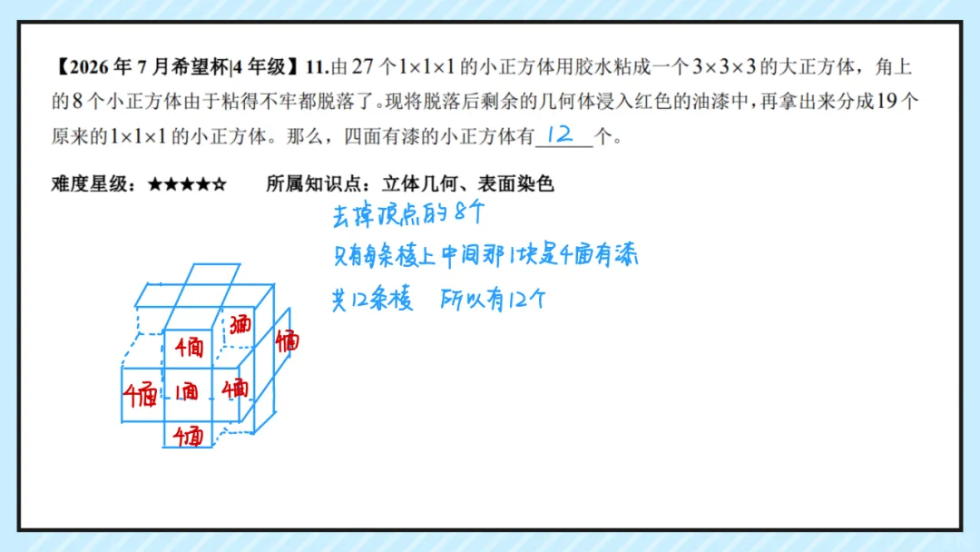 26.7四年级希望杯真题手写版解析来啦!成绩查询通道开放!-第13张图片-四季读书网 26.7四年级希望杯真题手写版解析来啦!成绩查询通道开放!-第13张图片-四季读书网