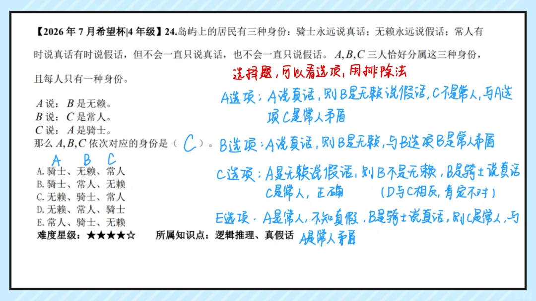 26.7四年级希望杯真题手写版解析来啦!成绩查询通道开放!-第26张图片-四季读书网 26.7四年级希望杯真题手写版解析来啦!成绩查询通道开放!-第26张图片-四季读书网