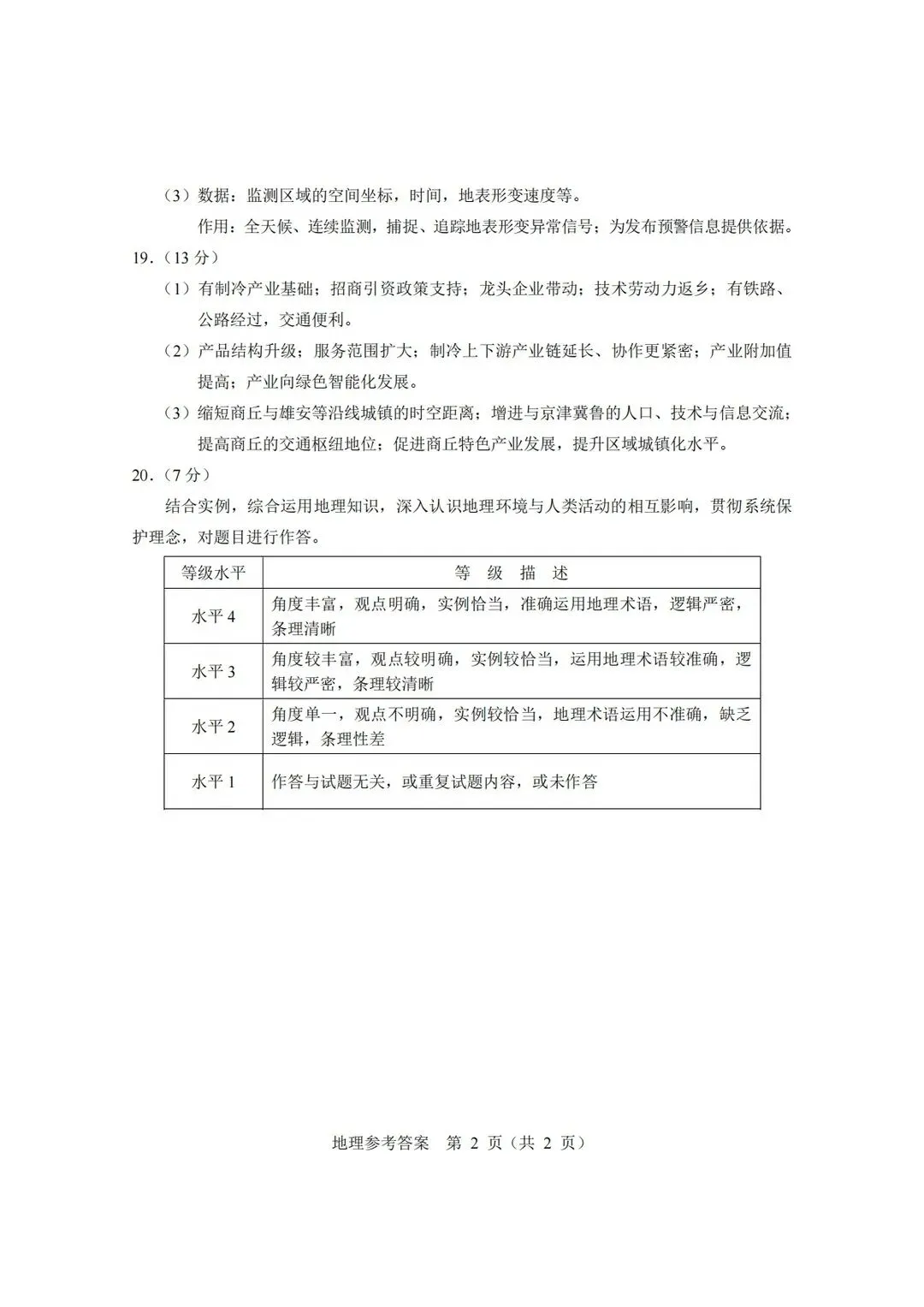 【北京高考真题】2026年北京高考地理试题及答案出炉-第11张图片-四季读书网 【北京高考真题】2026年北京高考地理试题及答案出炉-第11张图片-四季读书网