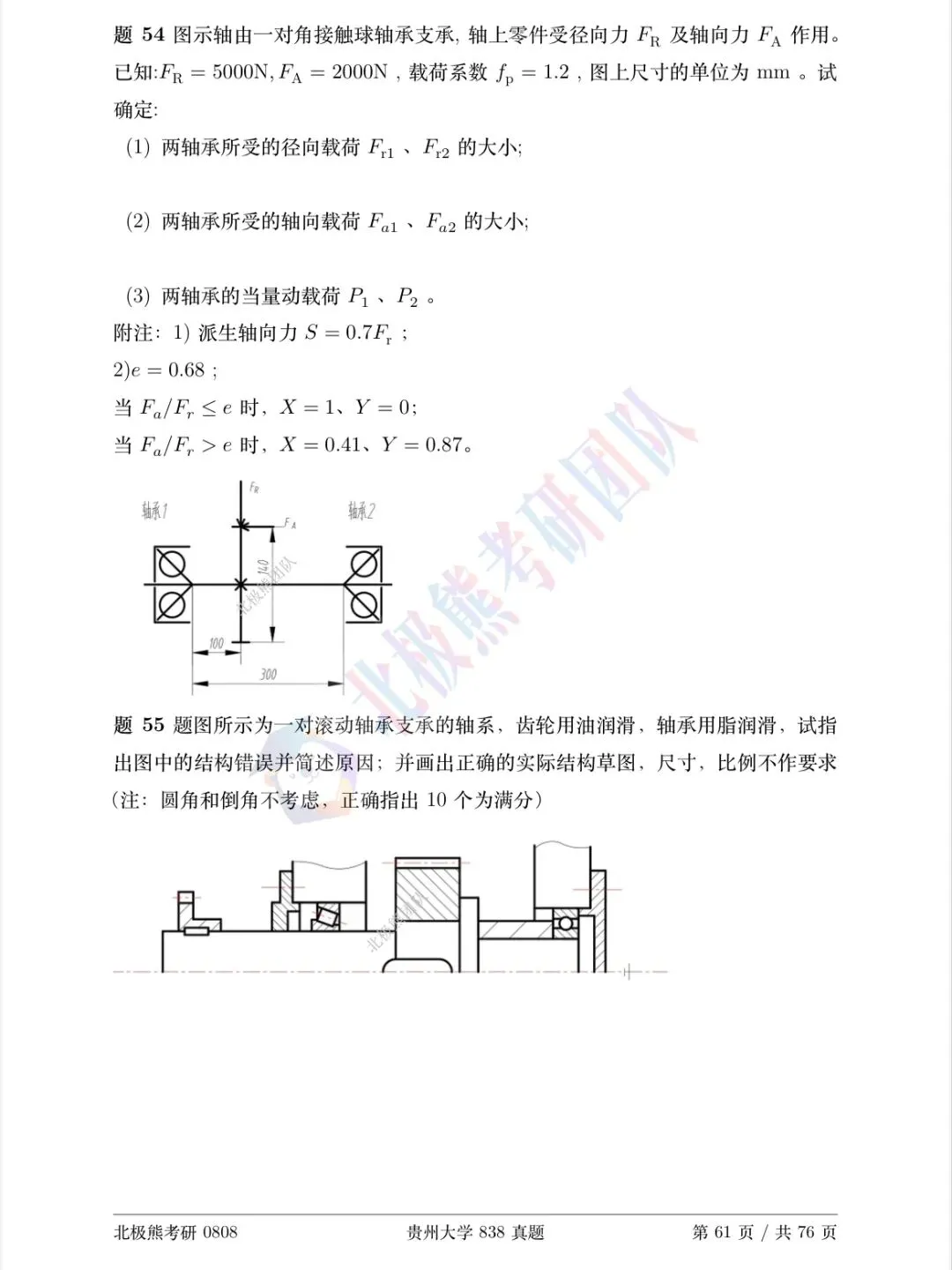 贵州大学机械考研2023年838真题分享-第8张图片-四季读书网 贵州大学机械考研2023年838真题分享-第8张图片-四季读书网