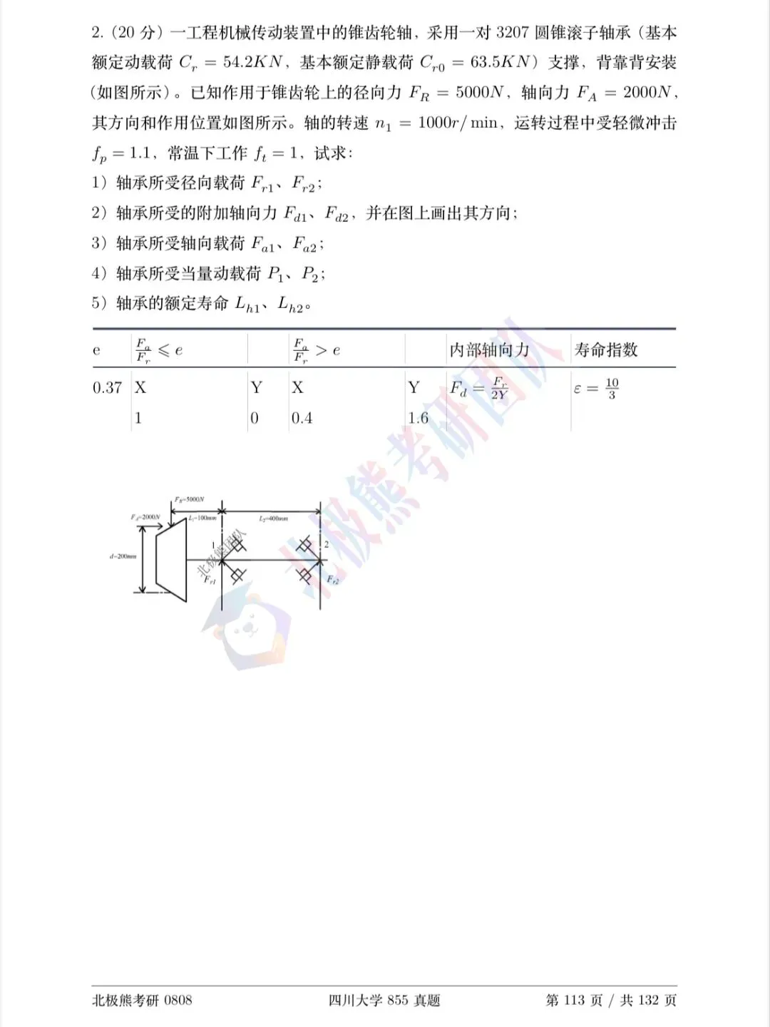 四川大学机械考研2018年855真题分享-第7张图片-四季读书网 四川大学机械考研2018年855真题分享-第7张图片-四季读书网