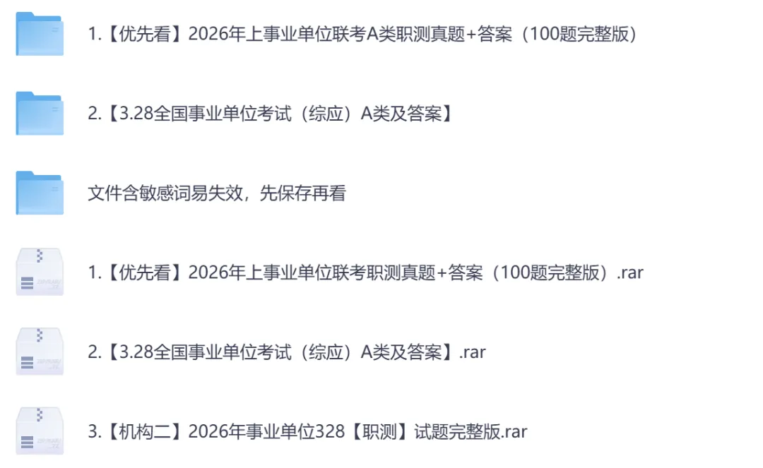 【辽宁】事业单位真题资料,备考包含历年真题及答案到26-第5张图片-四季读书网