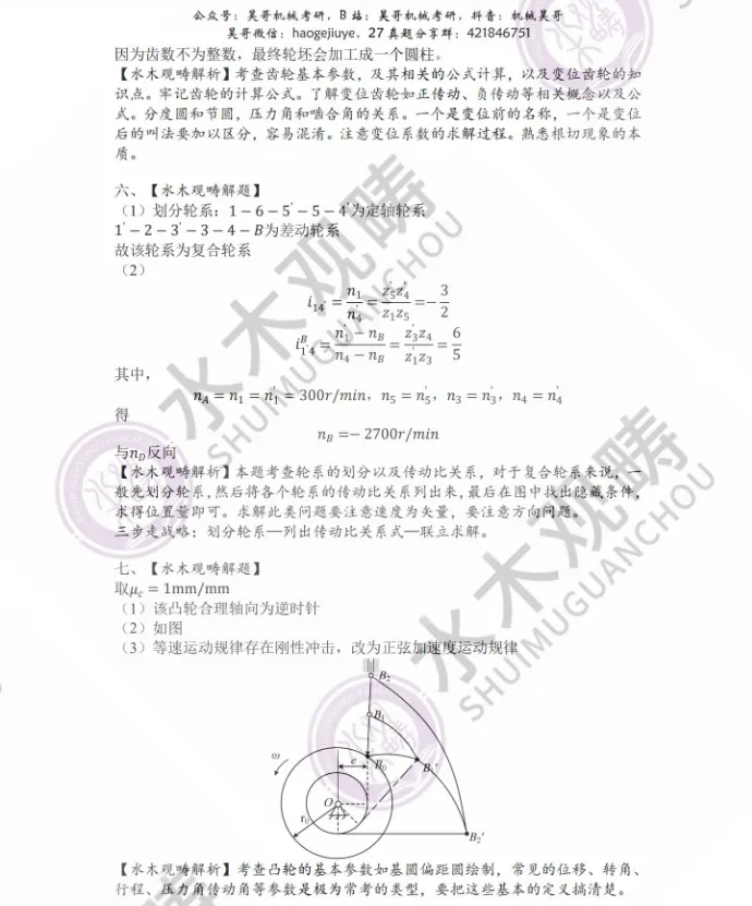 【拒绝套路】机械考研院校真题+答案详解电子版零门槛赠送,永久有效!-第29张图片-四季读书网