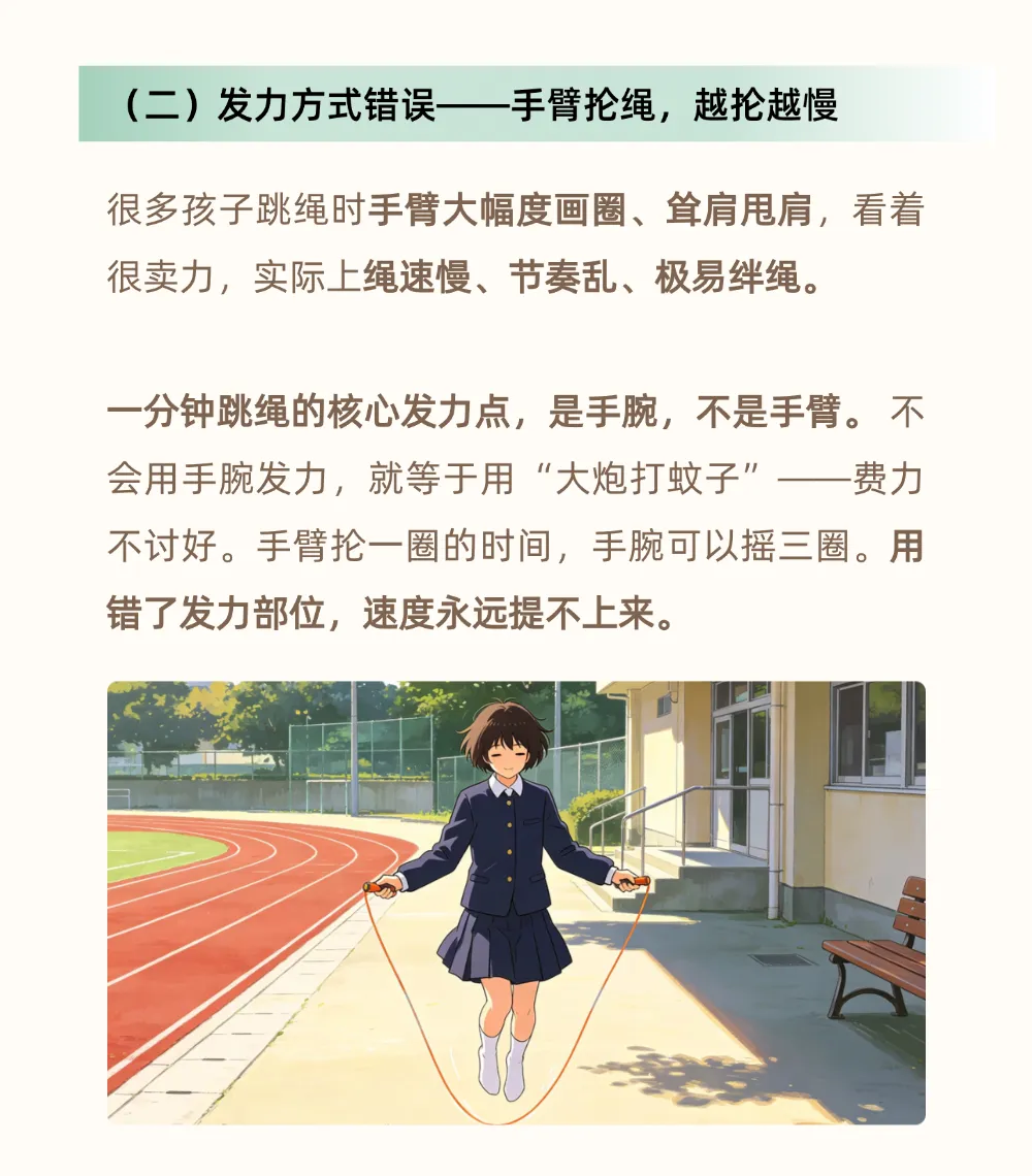 中考体育80分时代已到!一分钟跳绳这6大“致命短板”,你家孩子中了几个?-第4张图片-四季读书网
