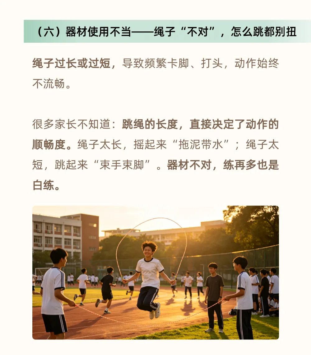 中考体育80分时代已到!一分钟跳绳这6大“致命短板”,你家孩子中了几个?-第8张图片-四季读书网