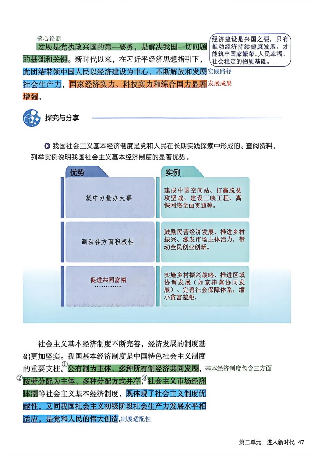 九年级道法新教材提前背!暑假提前背,中考倍轻松!(十一)-第3张图片-四季读书网