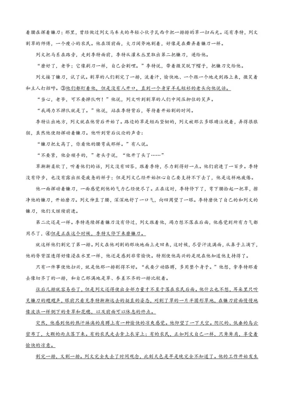 2026年安徽省高考语文真题试卷及答案-第5张图片-四季读书网