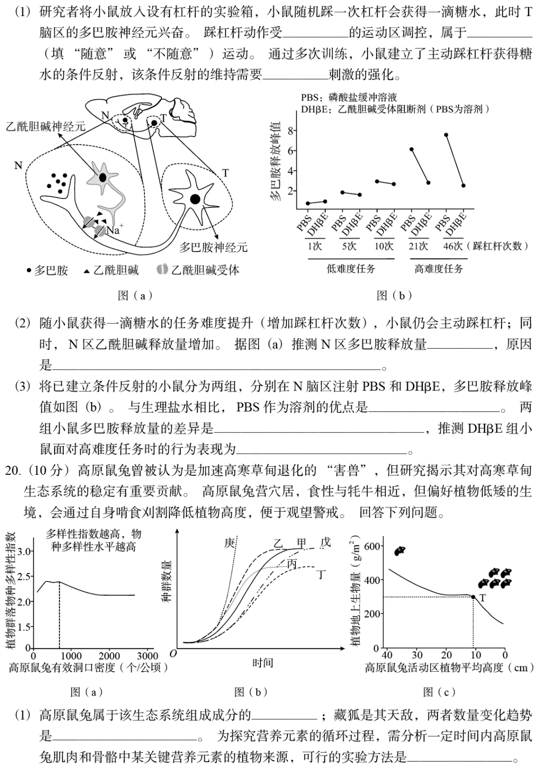【真题】2026年陕晋宁青普通高中学业水平选择性考试-第7张图片-四季读书网