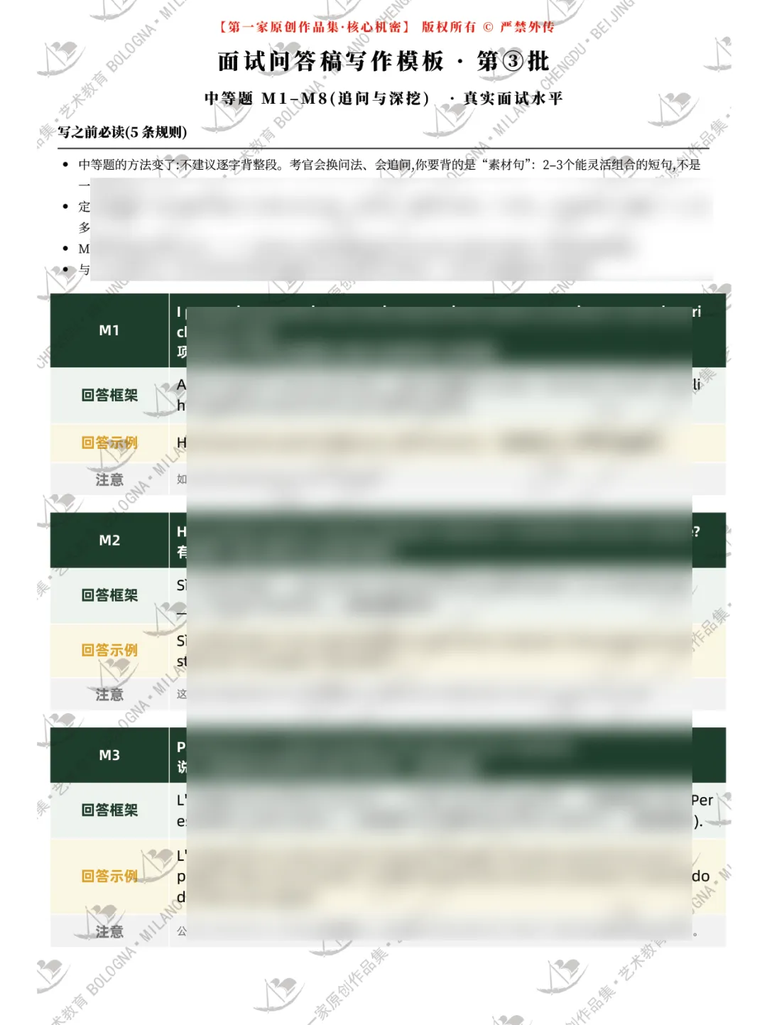 备考答案|意大利院校入学作品集面试模拟,教授考官,面试技巧,时间安排表,学习资料+实战!+招考数据-第50张图片-四季读书网 备考答案|意大利院校入学作品集面试模拟,教授考官,面试技巧,时间安排表,学习资料+实战!+招考数据-第50张图片-四季读书网