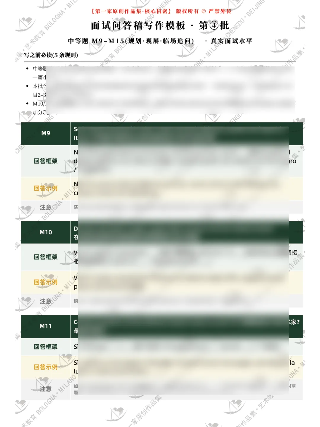 备考答案|意大利院校入学作品集面试模拟,教授考官,面试技巧,时间安排表,学习资料+实战!+招考数据-第51张图片-四季读书网 备考答案|意大利院校入学作品集面试模拟,教授考官,面试技巧,时间安排表,学习资料+实战!+招考数据-第51张图片-四季读书网