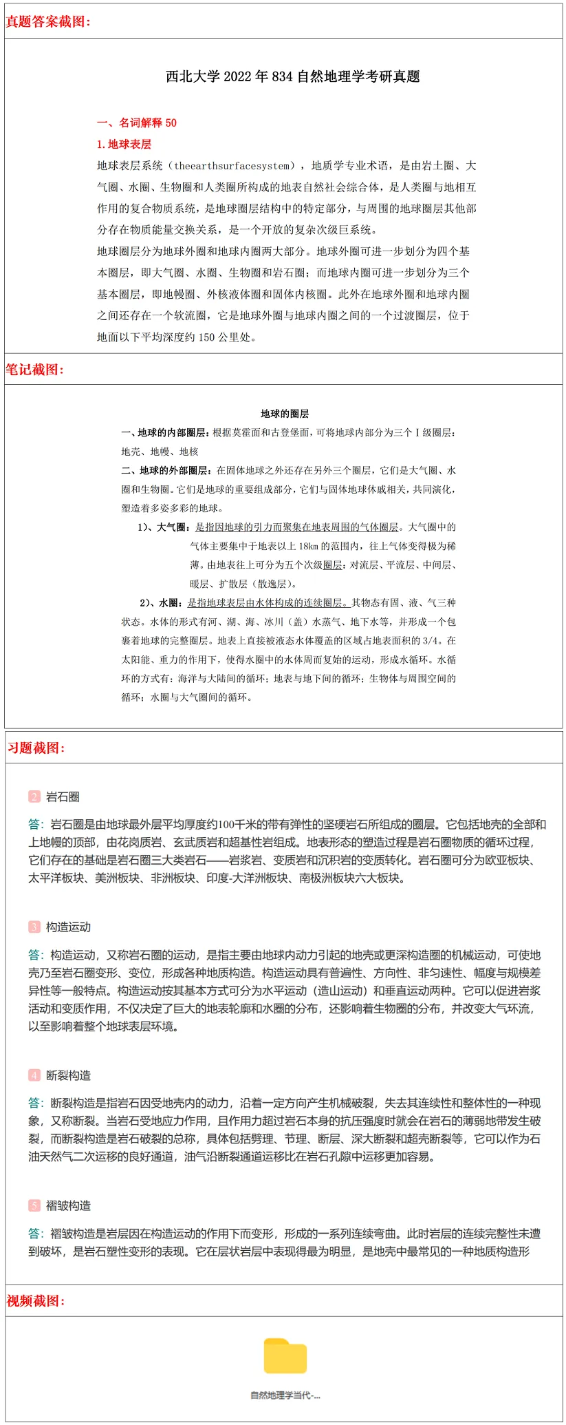 西北大学2027考研真题和资料 | 西北大学自然地理学考研834自然地理学真题答案笔记习题!持续更新中…-第18张图片-四季读书网 西北大学2027考研真题和资料 | 西北大学自然地理学考研834自然地理学真题答案笔记习题!持续更新中…-第18张图片-四季读书网