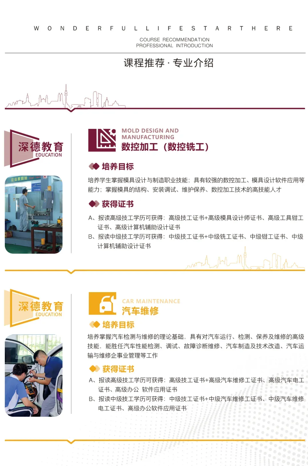 中考没被录取也有出路!深圳优质中职免分自主招生正在报名(深圳市深德高级技工学校)-第20张图片-四季读书网