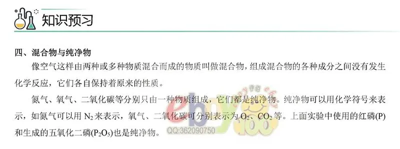 【学习资料】人教版 化学 初三中考 九年级 暑假预习 专题训练题——空气的组成 提分冲刺 攻略 考点 知识点复习(含答案)-第9张图片-四季读书网