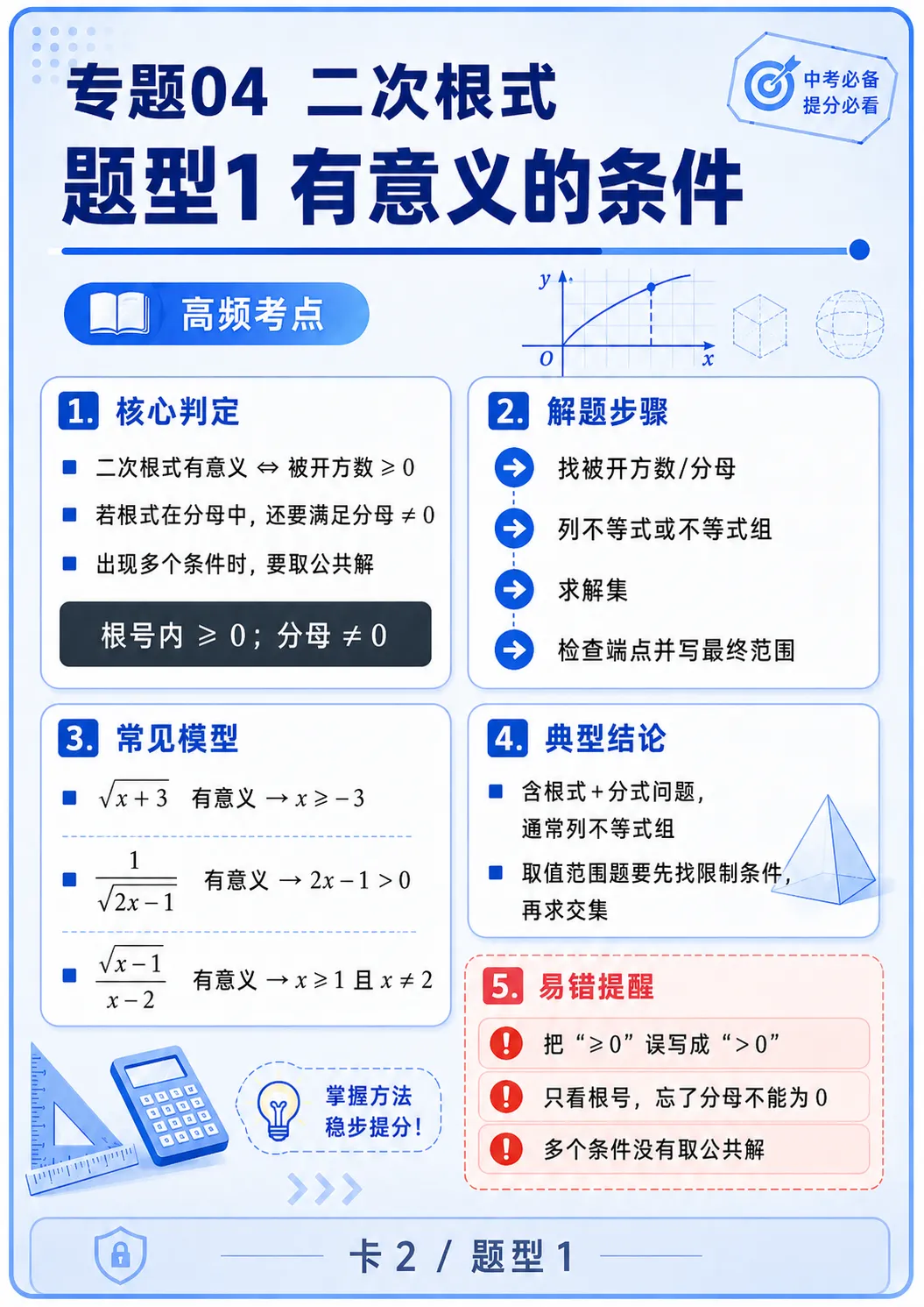 中考数学二次根式八大题型-第2张图片-四季读书网