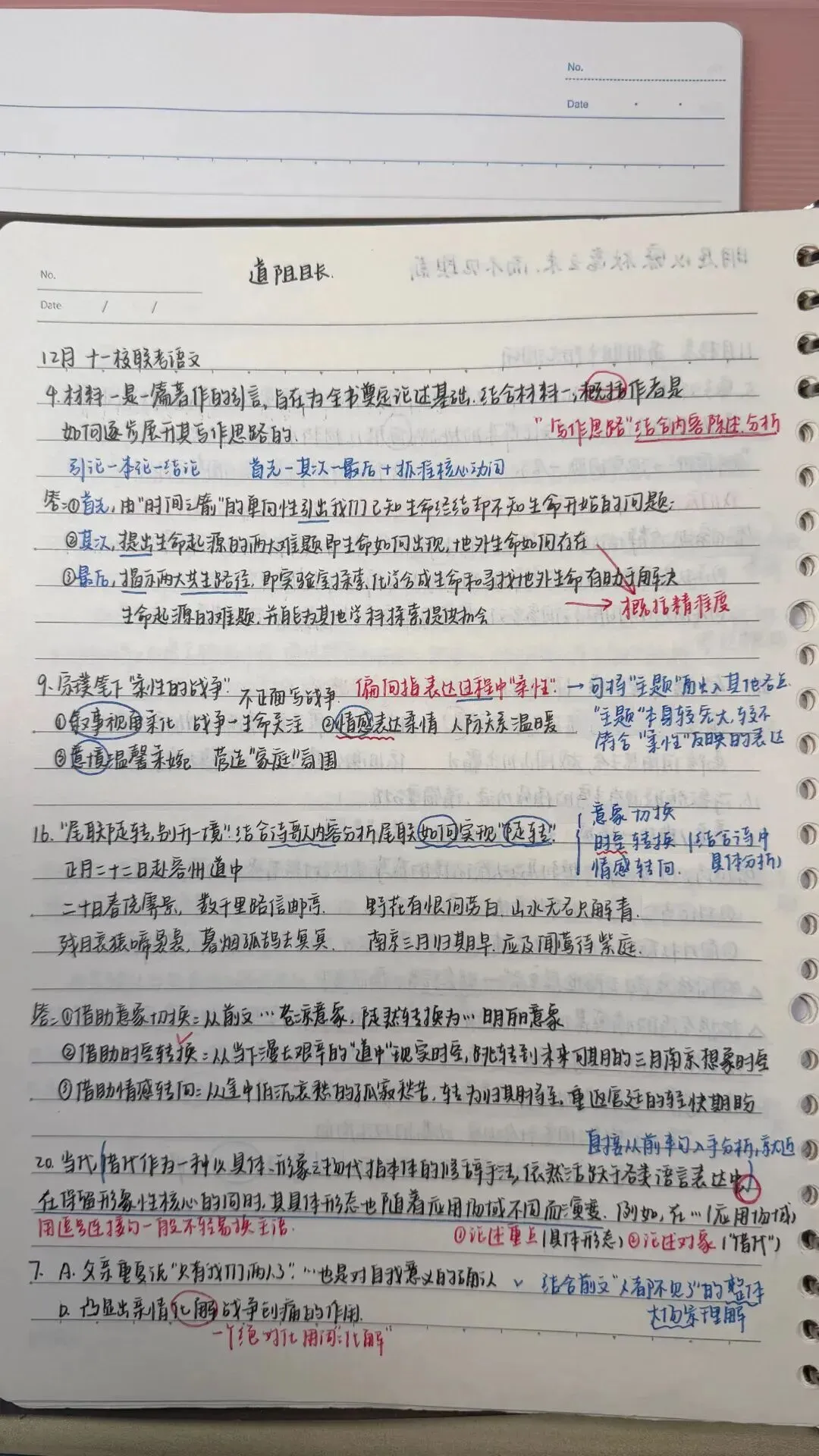 深度访谈|从中考到高考,她语文名列前茅的秘诀是什么?-第5张图片-四季读书网 深度访谈|从中考到高考,她语文名列前茅的秘诀是什么?-第5张图片-四季读书网