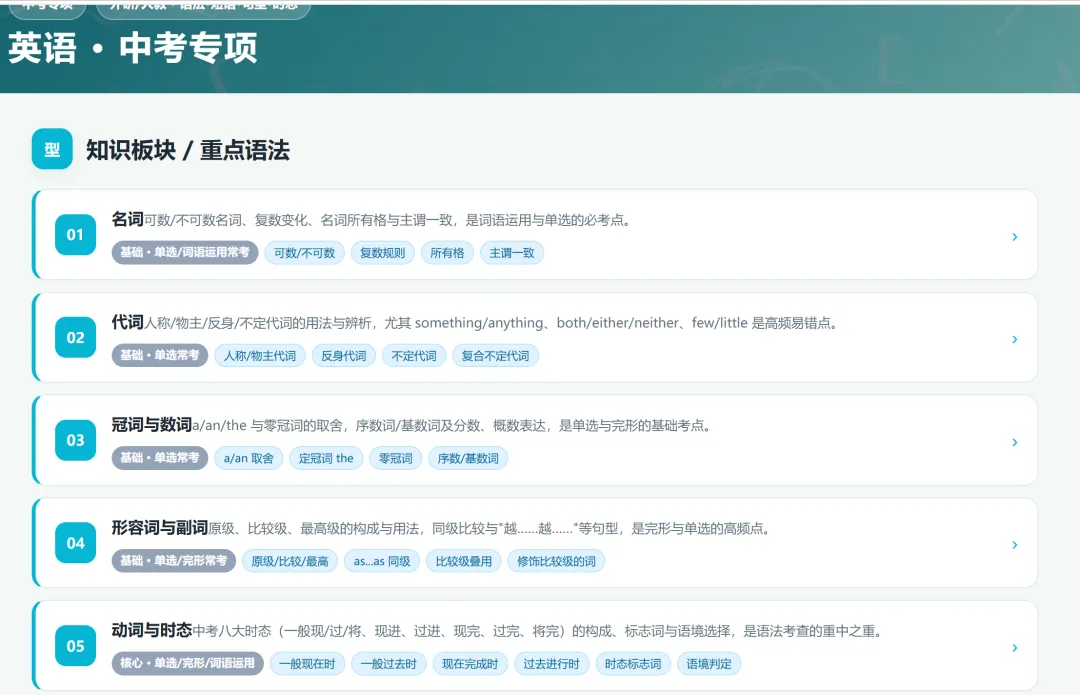 AI+教育——英语中考专项-第1张图片-四季读书网 AI+教育——英语中考专项-第1张图片-四季读书网
