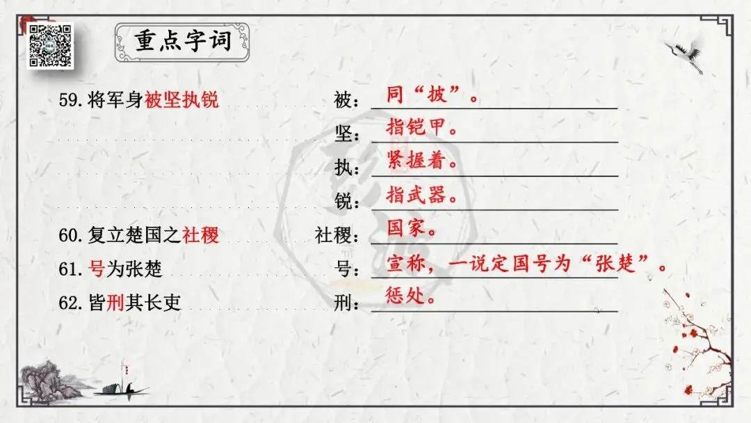 【中考专项复习课件】文言文40篇-35《陈涉世家》-第27张图片-四季读书网 【中考专项复习课件】文言文40篇-35《陈涉世家》-第27张图片-四季读书网