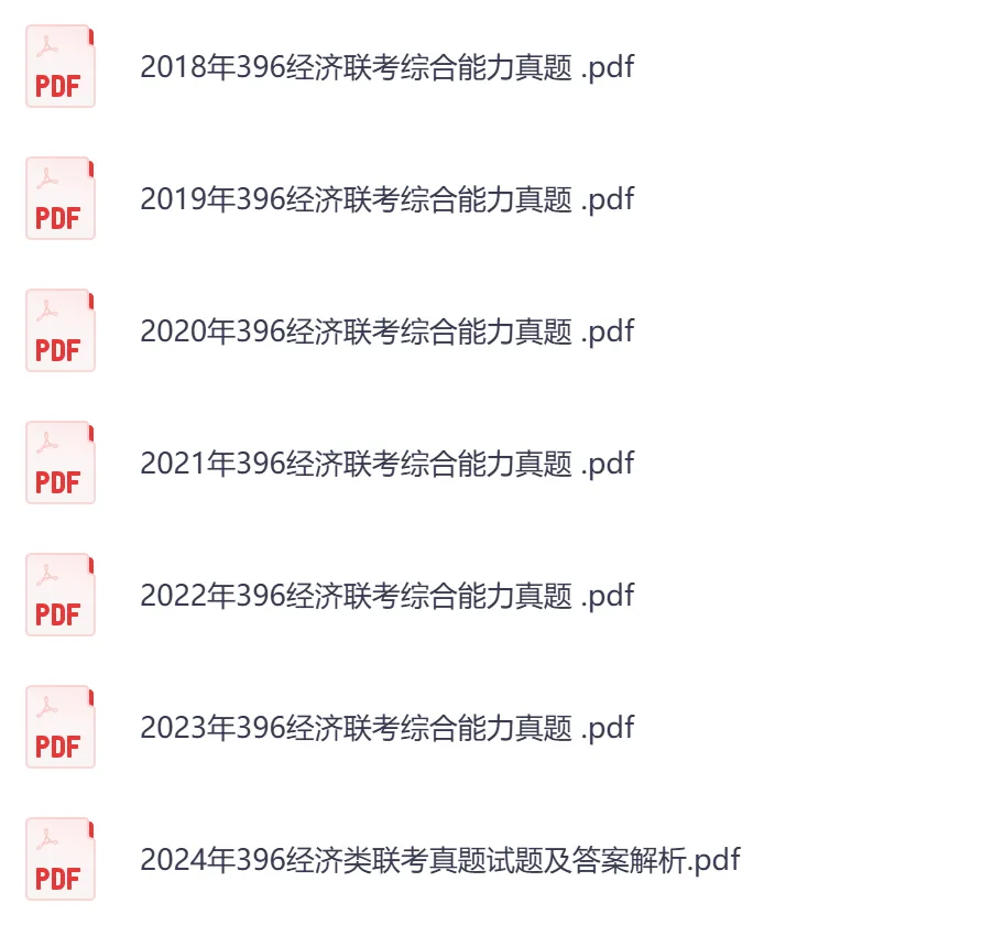 考研【经济类396】初试真题到2026,含历年真题及答案解析-第4张图片-四季读书网 考研【经济类396】初试真题到2026,含历年真题及答案解析-第4张图片-四季读书网