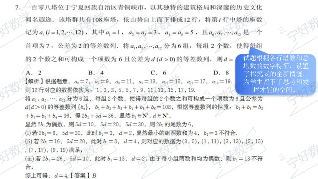 2026年高考数学全国Ⅰ卷试卷评析及2027届备考策略-第6张图片-四季读书网 2026年高考数学全国Ⅰ卷试卷评析及2027届备考策略-第6张图片-四季读书网