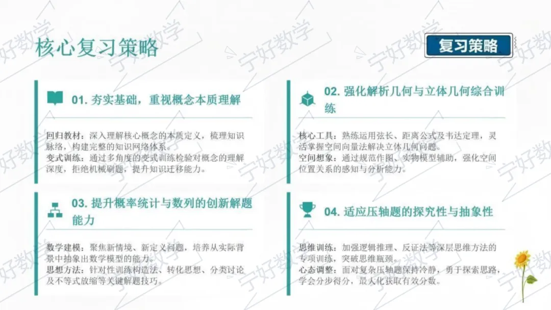 2026年高考数学全国Ⅰ卷试卷评析及2027届备考策略-第43张图片-四季读书网 2026年高考数学全国Ⅰ卷试卷评析及2027届备考策略-第43张图片-四季读书网