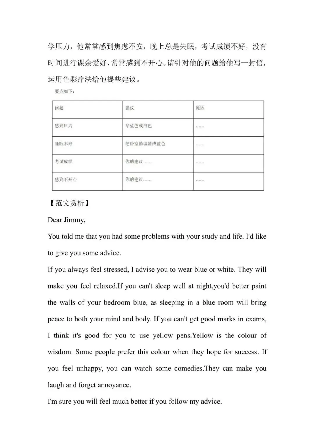 揭秘!中考英语书面表达预测,这些范文助你轻松拿高分!-第13张图片-四季读书网