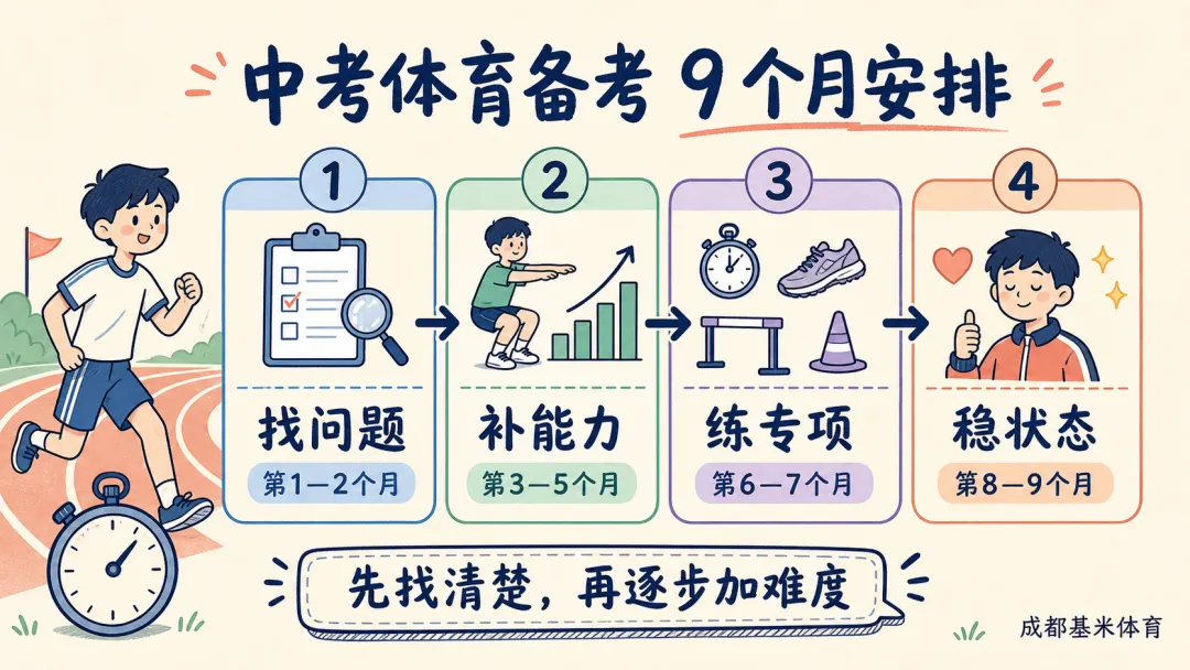 距离中考体育还有9个月,该怎么去安排训练?-第2张图片-四季读书网 距离中考体育还有9个月,该怎么去安排训练?-第2张图片-四季读书网