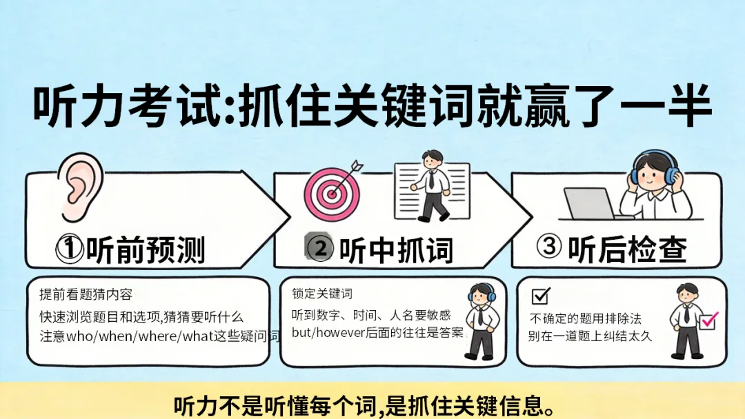 初三九年级英语秋季开学第一课:中考英语五大题型,你了解几个?每天30分钟,英语稳步提升(附21页ppt课件)-第12张图片-四季读书网
