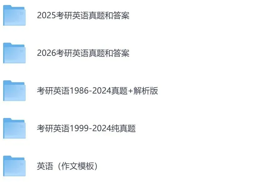 考研【英语】初试真题到2026,含历年真题及答案解析-第2张图片-四季读书网