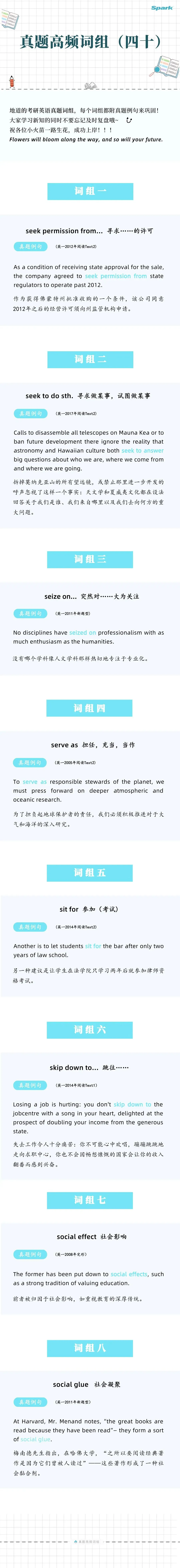 打卡上岸!考研真题高频词组 | Day40-第1张图片-四季读书网