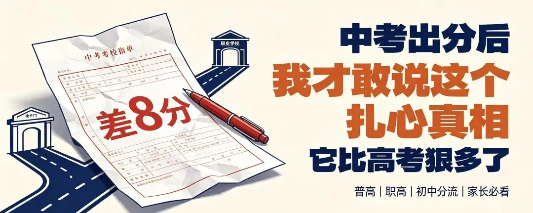 中考出分后,我才敢说这个扎心真相:它比高考狠多了-第2张图片-四季读书网