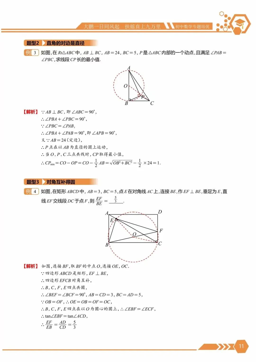 中考满分培优 · 几何最值10大专题 | 将军饮马、逆等线、费马点、隐圆、瓜豆……-第11张图片-四季读书网