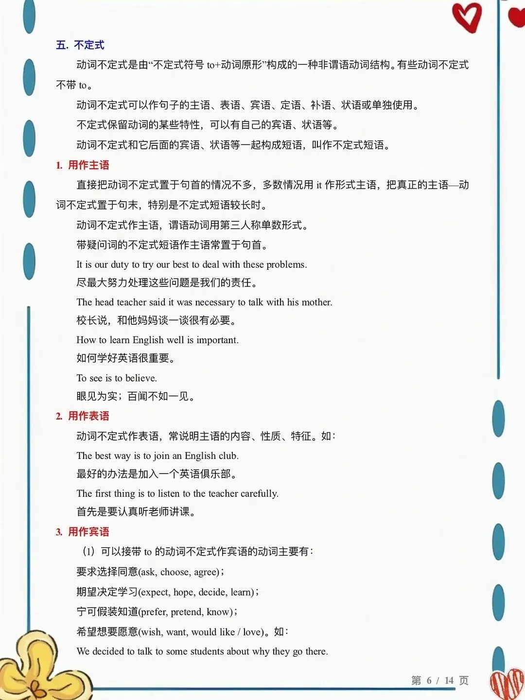 一文盘点!九年级英语语法,中考必备!!-第6张图片-四季读书网