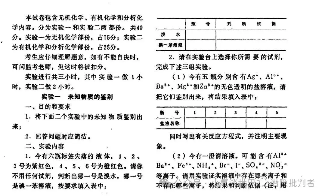 中国化学奥林匹克决赛试卷(国赛)1988~1991年(理论+实验)-第5张图片-四季读书网 中国化学奥林匹克决赛试卷(国赛)1988~1991年(理论+实验)-第5张图片-四季读书网