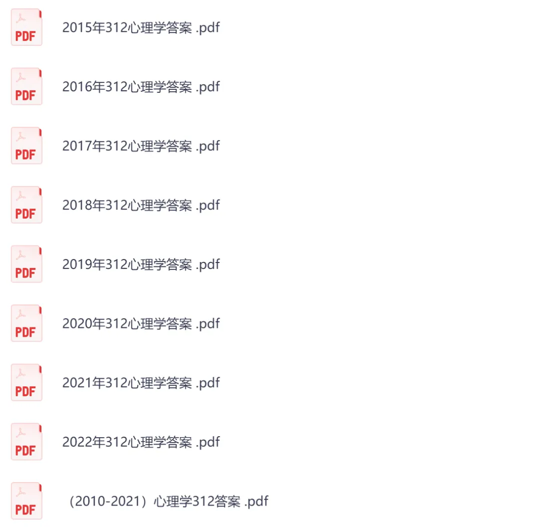 考研【心理学312】初试真题到2026,含历年真题及答案解析-第6张图片-四季读书网 考研【心理学312】初试真题到2026,含历年真题及答案解析-第6张图片-四季读书网