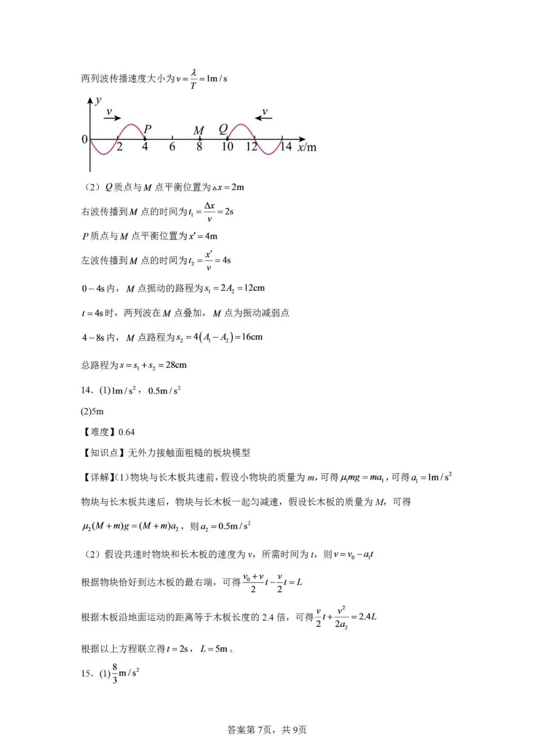 联考卷:2026届江西省宜春市高三下学期模拟考试物理试卷-第16张图片-四季读书网 联考卷:2026届江西省宜春市高三下学期模拟考试物理试卷-第16张图片-四季读书网