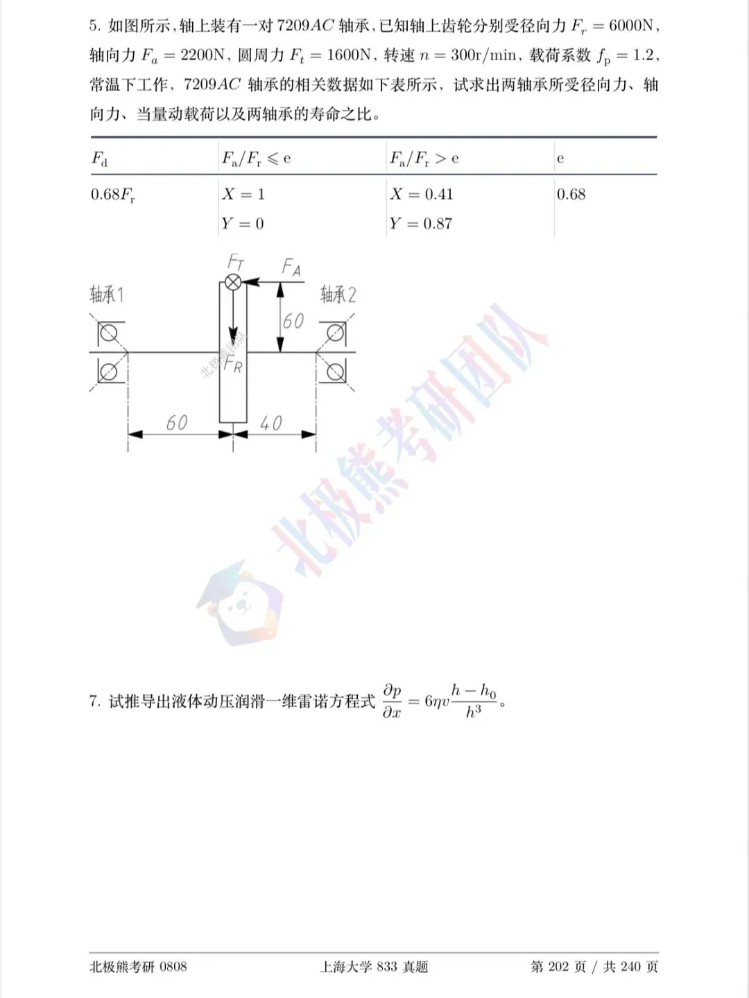 上海大学机械考研2022年833真题分享-第11张图片-四季读书网 上海大学机械考研2022年833真题分享-第11张图片-四季读书网