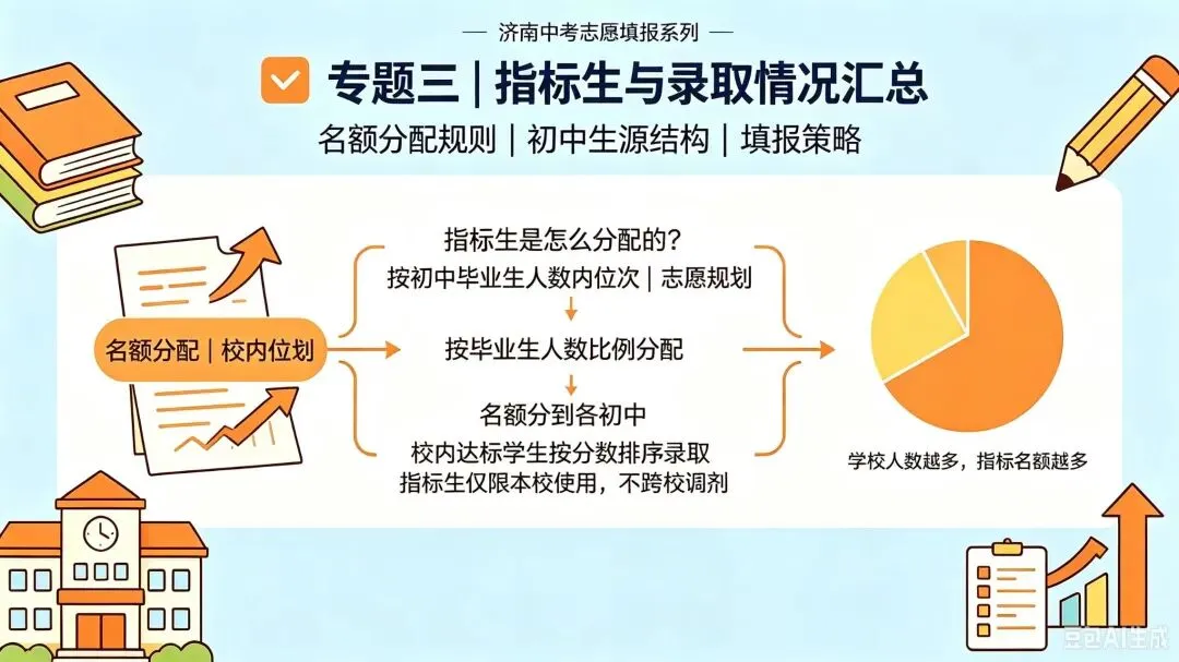 济南中考志愿填报系列|专题三 (指标生分配方案+济南各初中中考情况汇总)-第2张图片-四季读书网