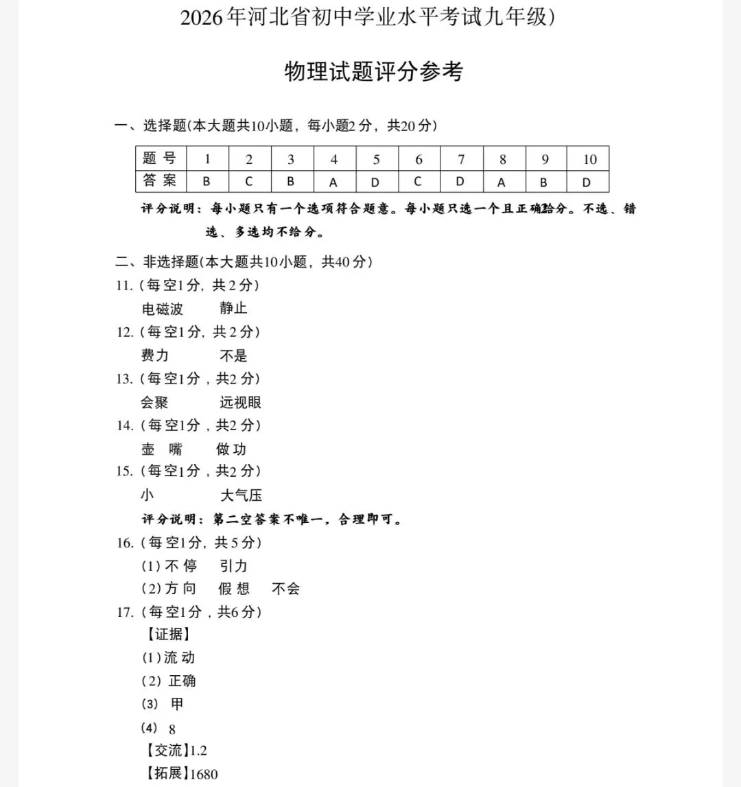 2026年广东历史中考试卷真题及答案PDF电子版(含历年真题2013年至2025年)-第9张图片-四季读书网