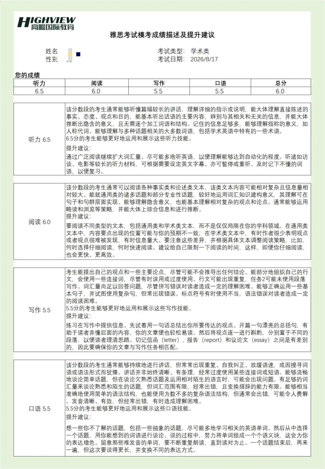 雅思别盲目刷题!两周集训,首考6.0,模考实考零跳水-第3张图片-四季读书网