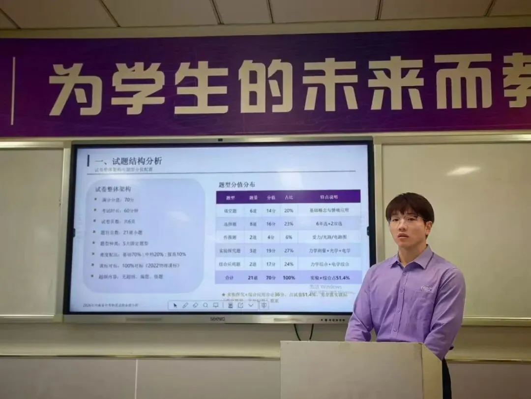 【教学教研】研析中考真题,聚力备考新程|初中部开展2026年河南中考命题分析专题教研会-第13张图片-四季读书网