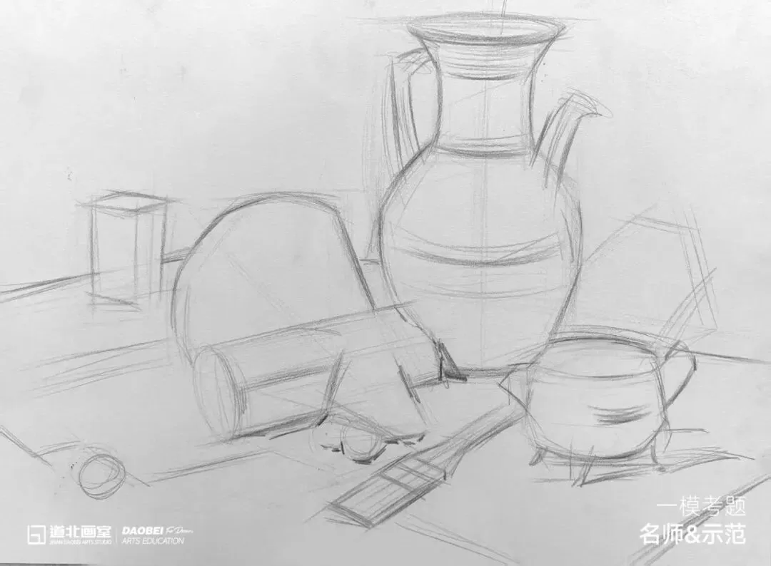步履不停|一模考试 名师真题示范 在反复打磨中沉淀绘画实力-第6张图片-四季读书网
